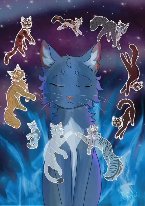 Bluestar's Nine lives ceremony