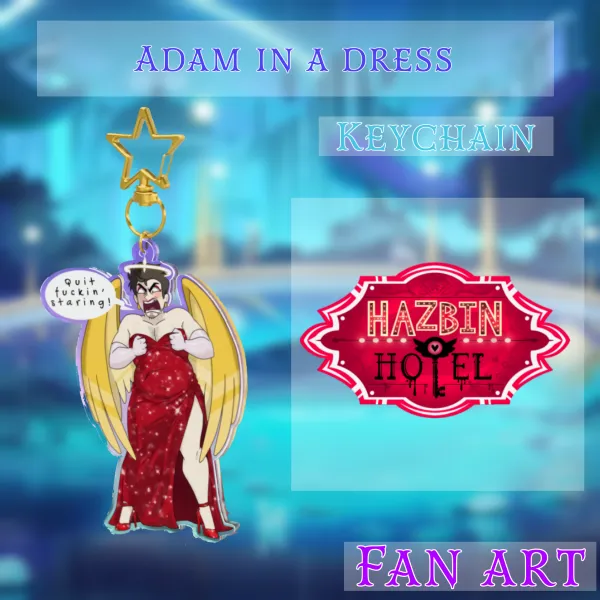 Adam Dress Keychain