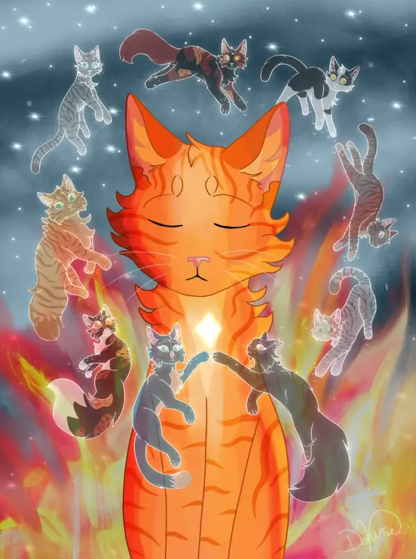Firestar's nine lives ceremony