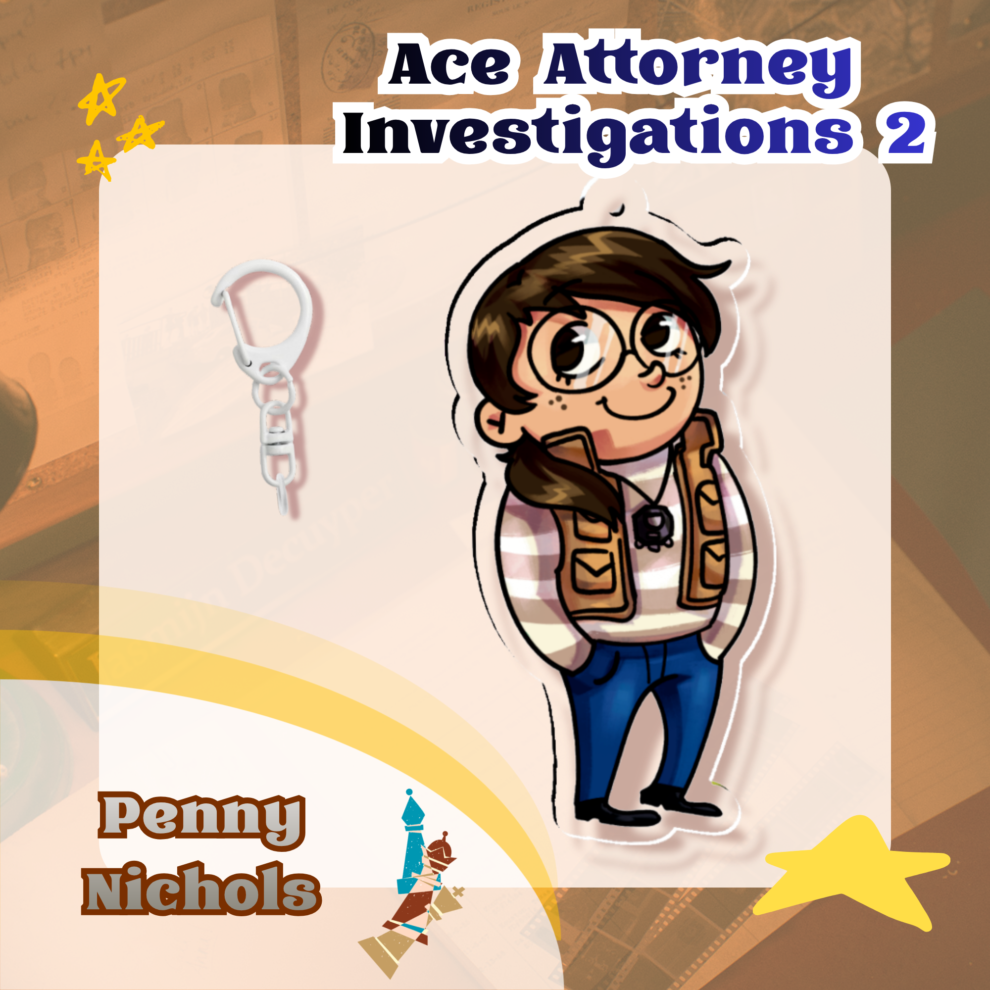 Penny Nichols Keychain