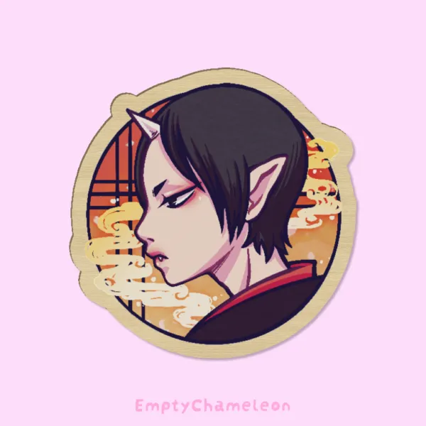 Hozuki Wood Pin