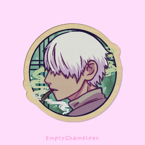 Ginko Wood Pin