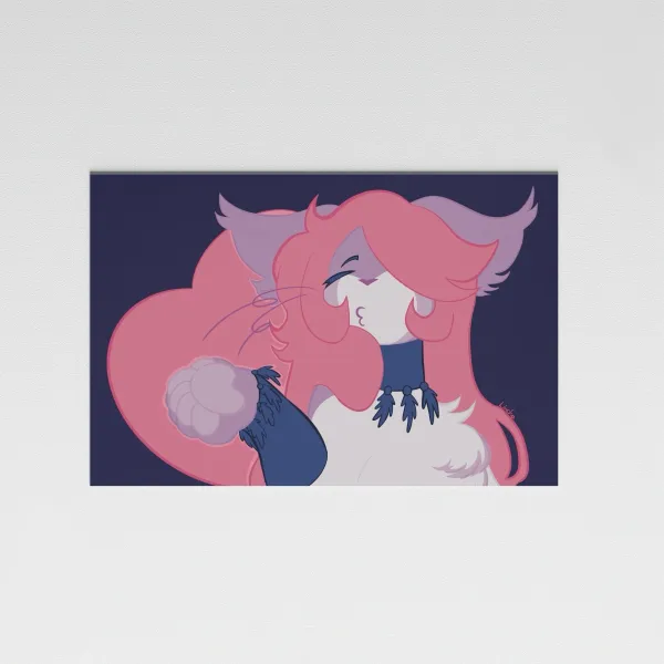 Ruby “Purple Love”. Postcards