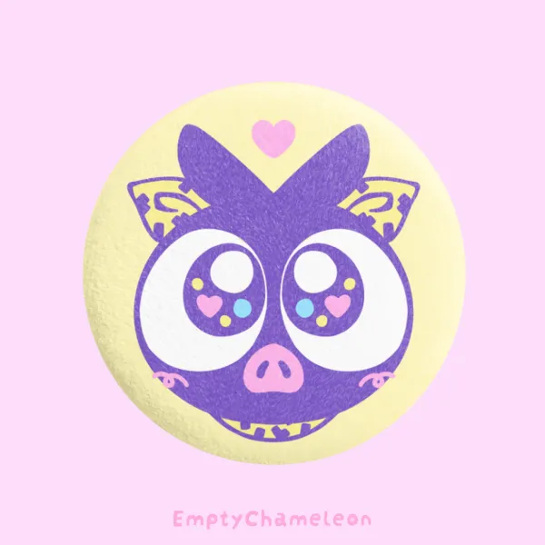 PChan Plush Badges