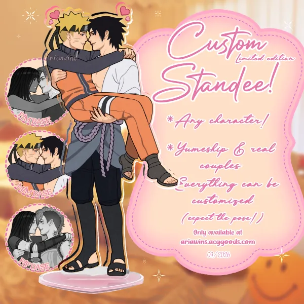 M/M ver. YCH Princess Carry - Custom Standee 