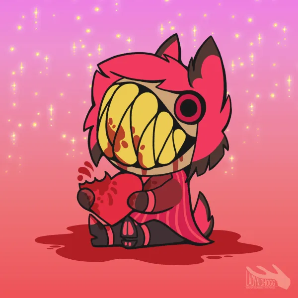 Chibi Gore Alastor || Acrylic Standee