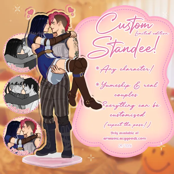 F/F ver. YCH Princess Carry - Custom Standee 