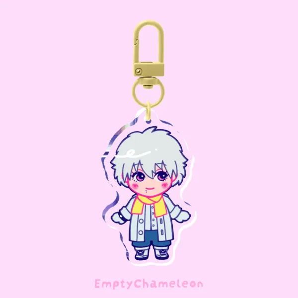 Clear Kewtie Keychain