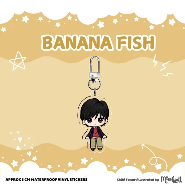 Banana Fish | Eiji Okumura | Acrylic Keychains