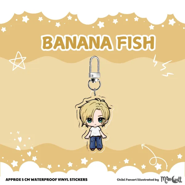 Banana Fish | Ash Lynx | Acrylic Keychains