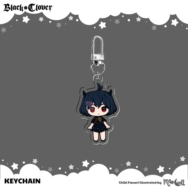 Black Clover | Sucre (Nero) | Acrylic Keychains