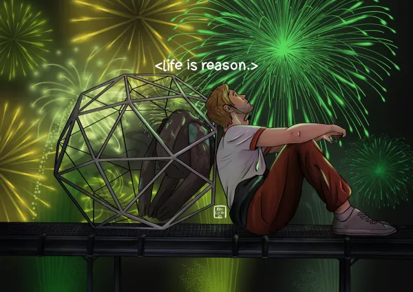 “Life is reason” Project Hail Mary poster