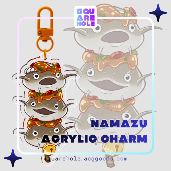 Namazu Fishbol Acrylic Keychain