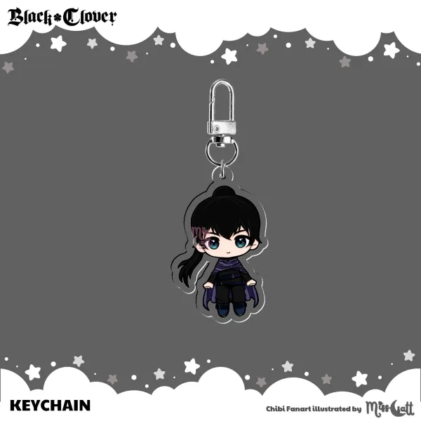 Black Clover | Nacht Faust | Acrylic Keychains