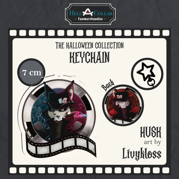 Husk - Acrylic Keychain - Halloween Hell-a-Collab
