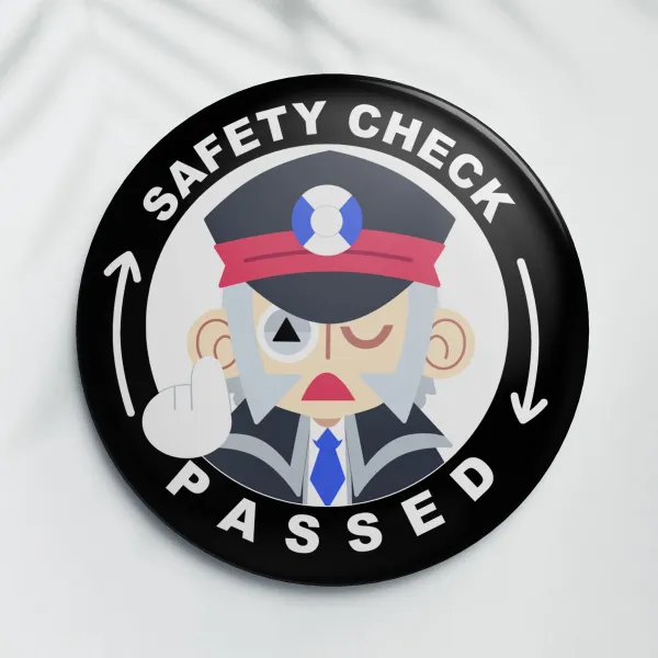 3" Ingo Safety Check Badge (PASSED
