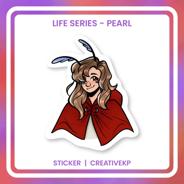 Pearl (Pearlescentmoon) - Life Series - Sticker