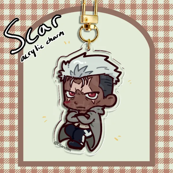 Scar - Acrylic Keychain