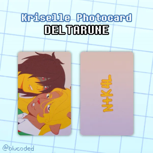 DELTARUNE Kriselle Photocard