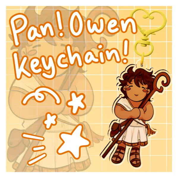 Pan!Owen Keychain