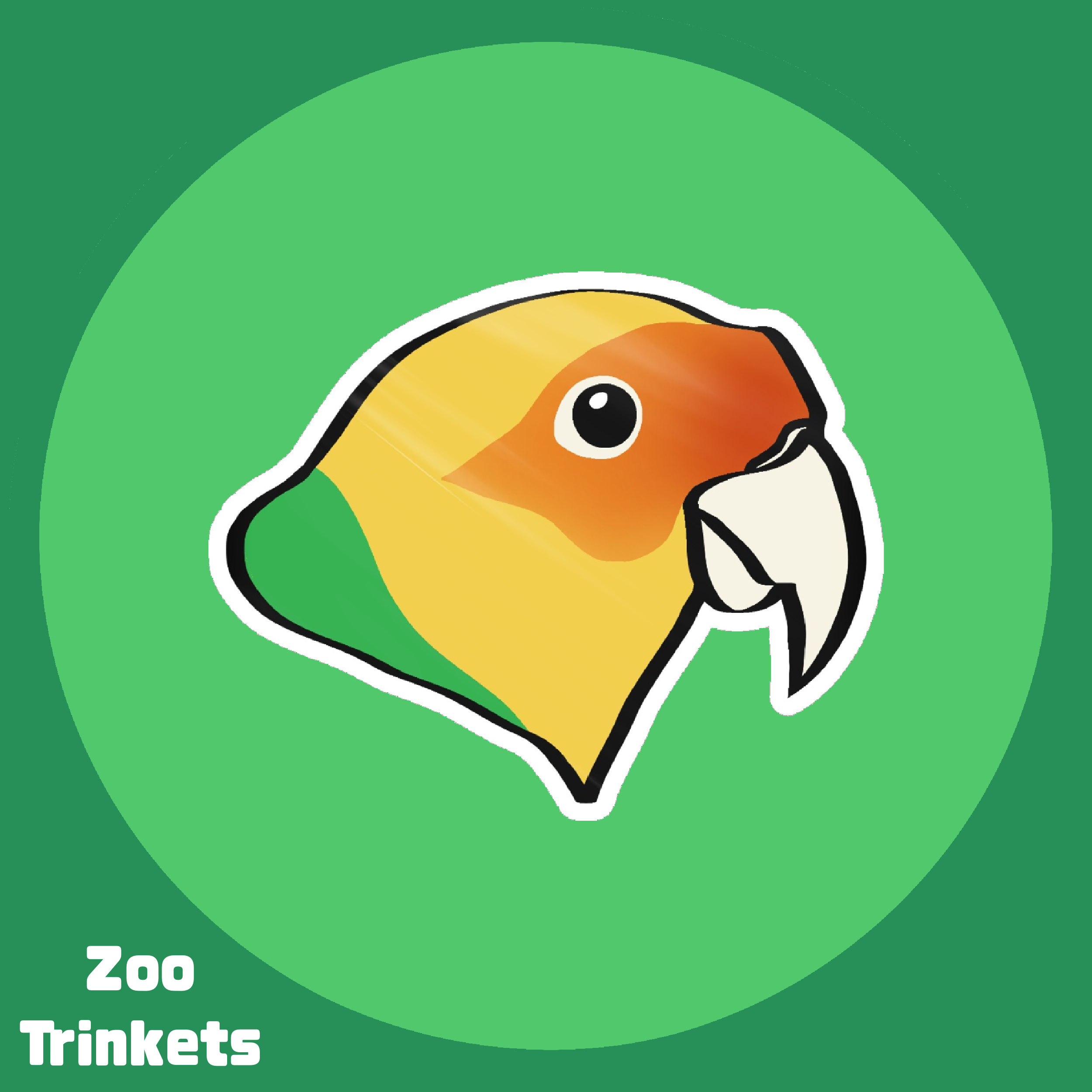Carolina Parakeet Sticker