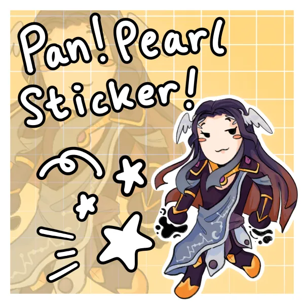 Pan!Pearl Sticker