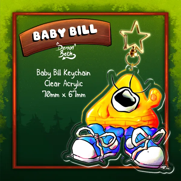 Baby Bill Keychain