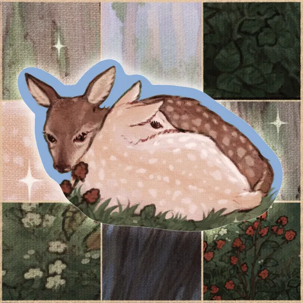 Forest Fawns Sticker