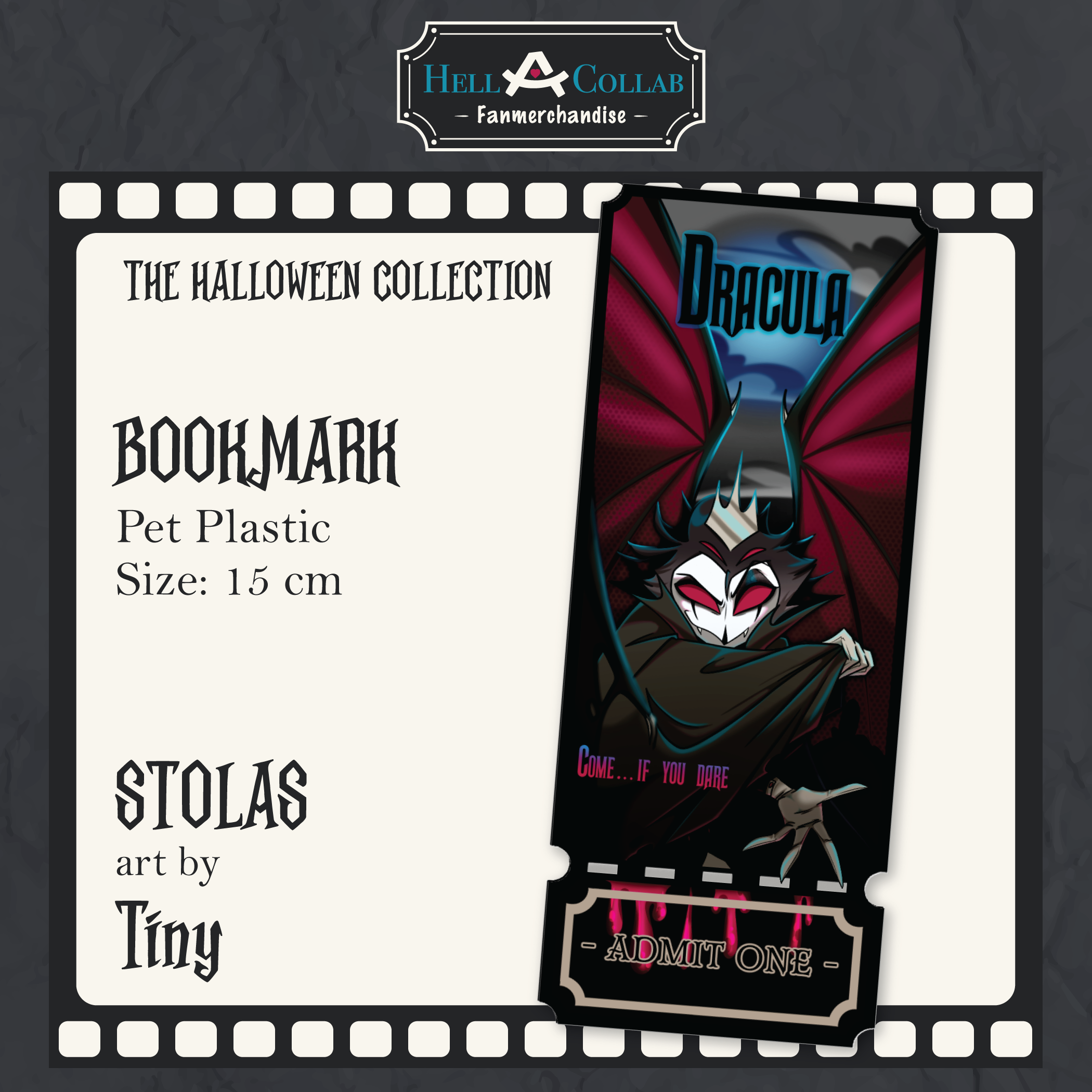 Stolas | Bookmark || Halloween Hell-a-Collab