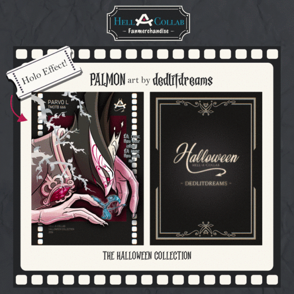 Paimon | Holographic Card || Halloween Hell-a-Collab