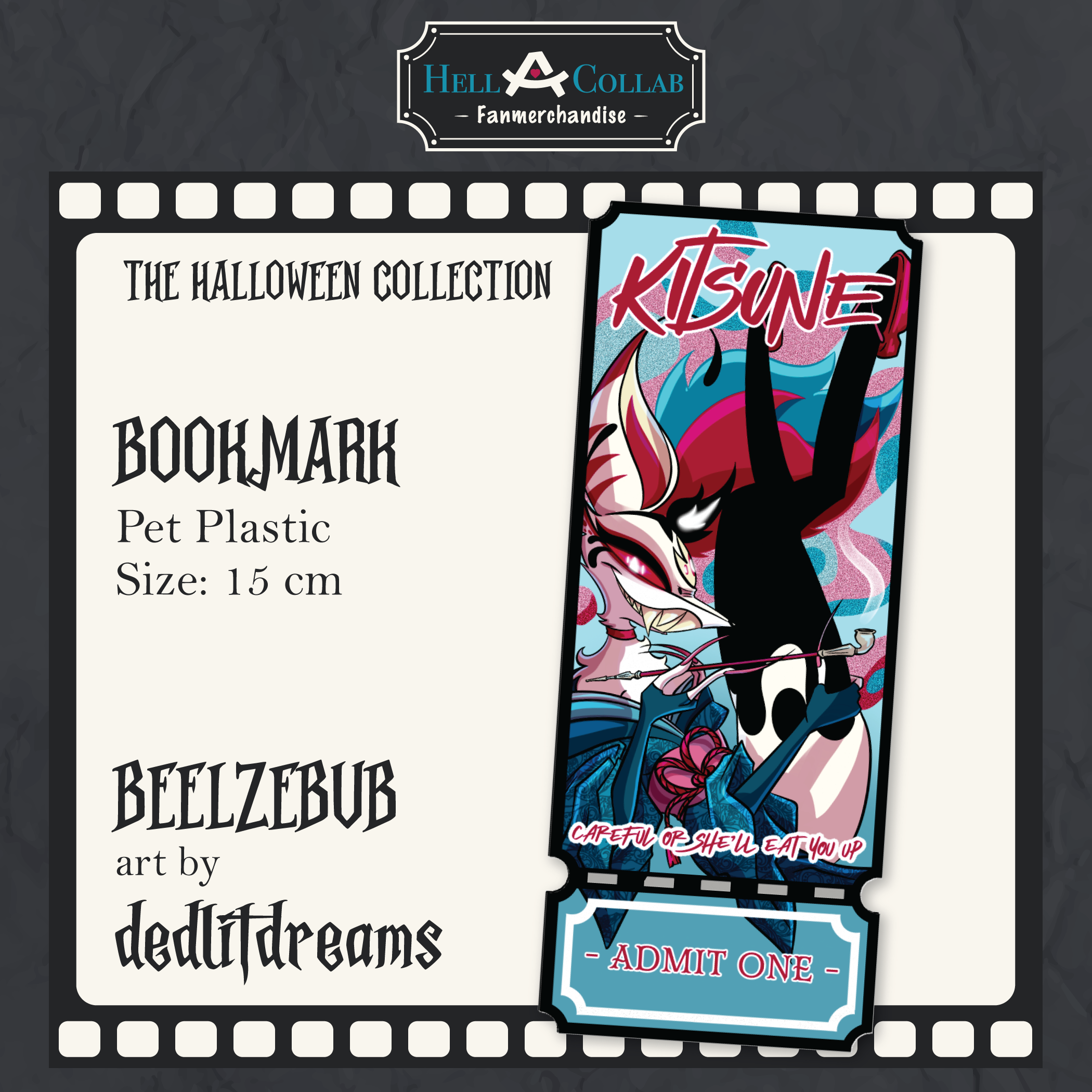 Beelzebub | Bookmark || Halloween Hell-a-Collab