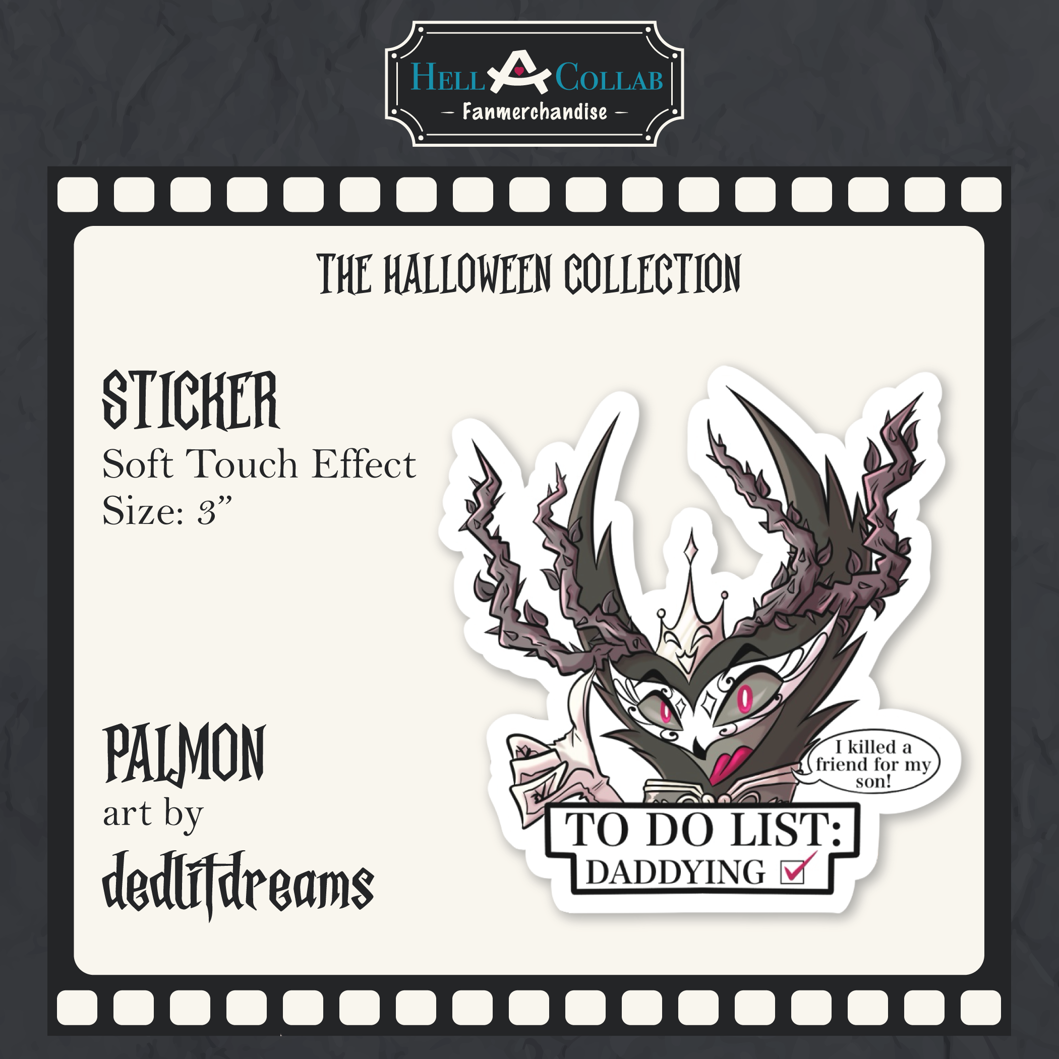 Paimon | Sticker || Halloween Hell-a-Collab