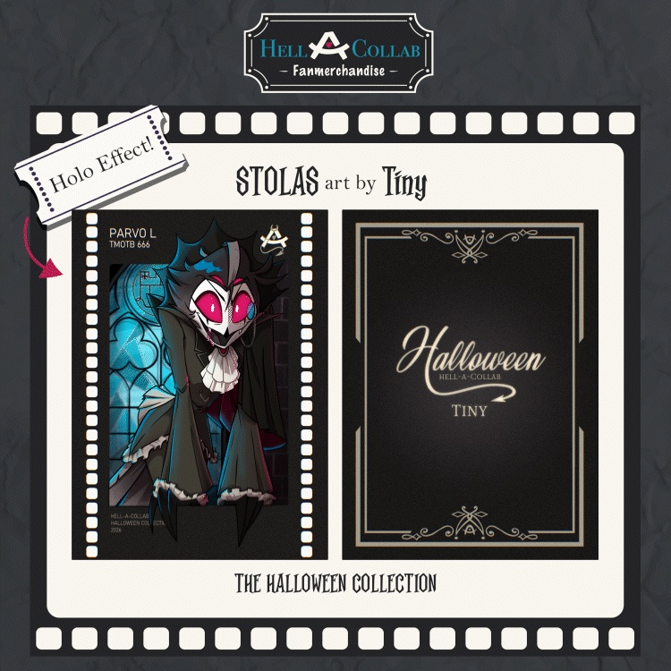 Stolas | Holographic Card || Halloween Hell-a-Collab