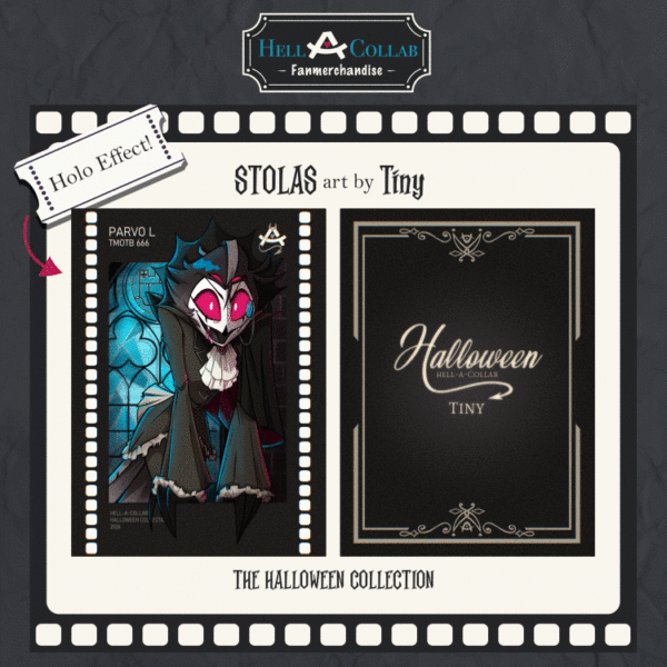 Stolas | Holographic Card || Halloween Hell-a-Collab