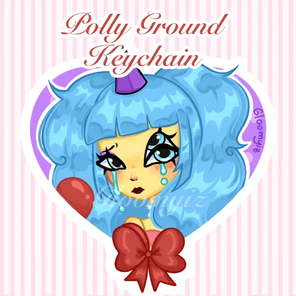 Polly Ground Keychain
