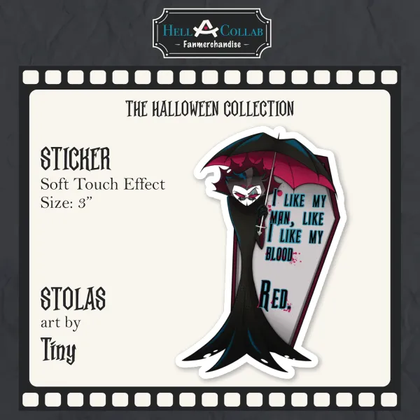 Stolas | Sticker || Halloween Hell-a-Collab