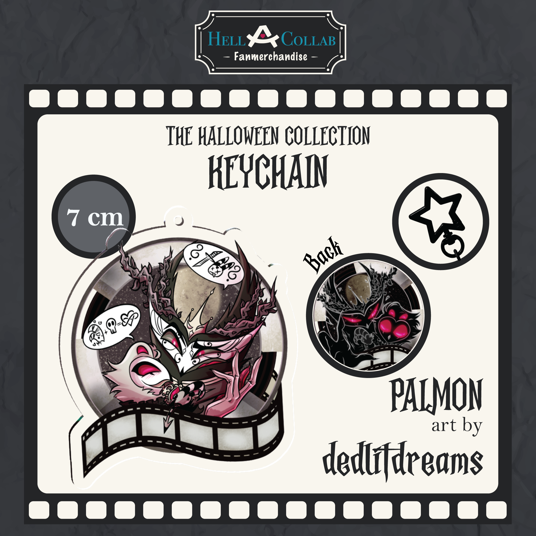Paimon | Keychain || Halloween Hell-a-Collab