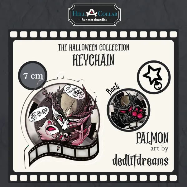 Paimon | Keychain || Halloween Hell-a-Collab