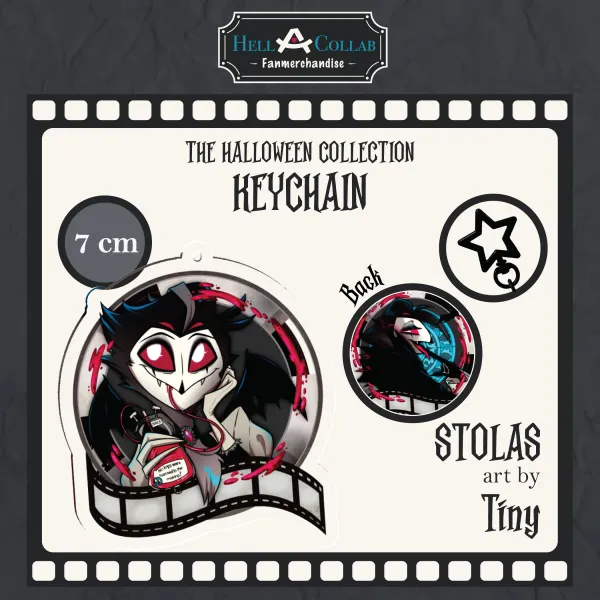 Stolas | Acrylic Keychain || Halloween Hell-a-Collab