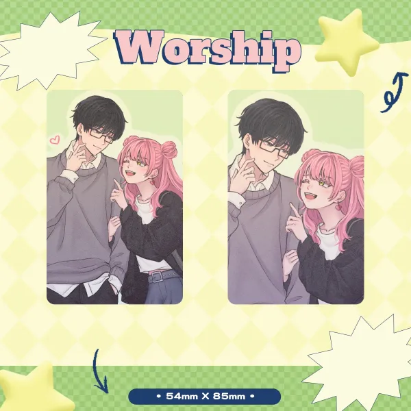 Suzuki x Tani Photocard - You and I are polar opposites