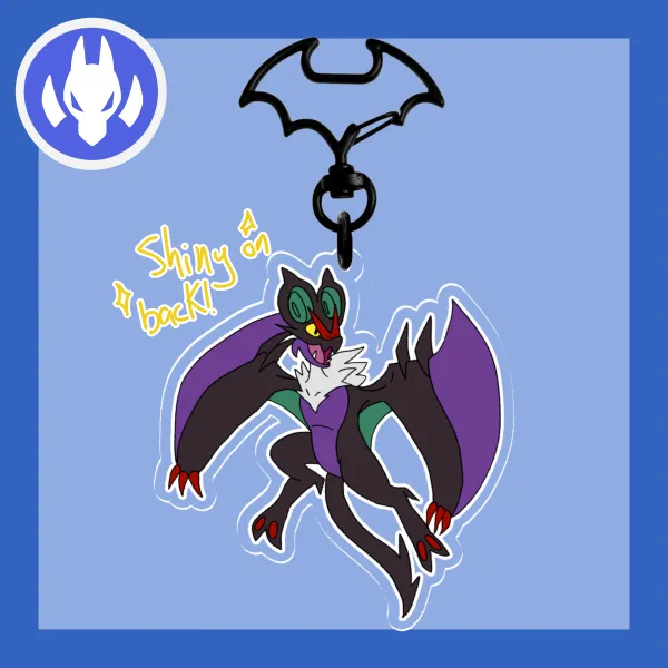 COLLAB [PKMN] Noivern Acrylic Keychain