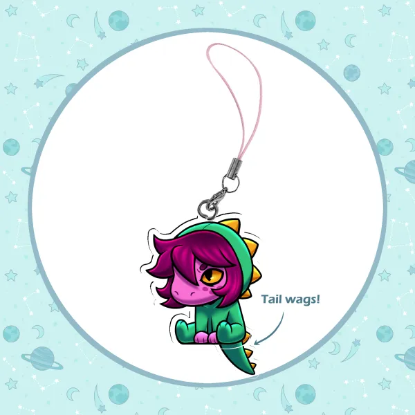 Susiezilla Keychain