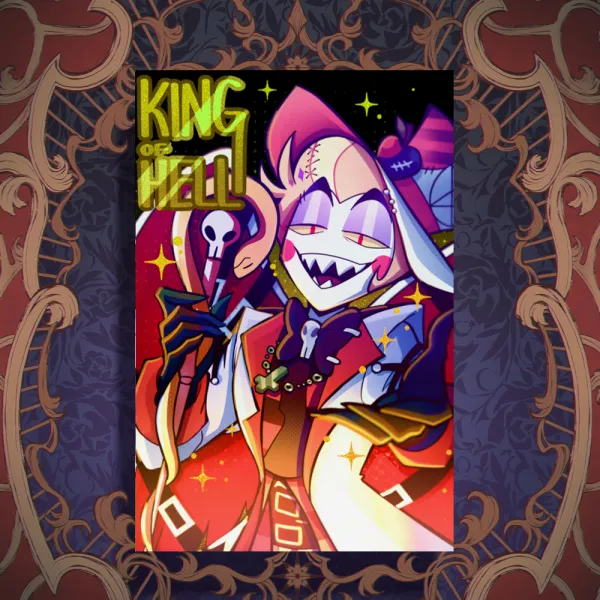 Goth Lucifer Aurora Holographic Photocard