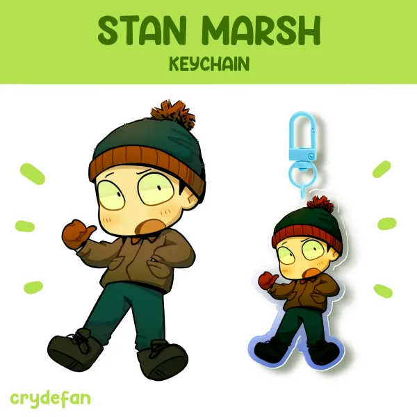 [SP] Stan Marsh Charm Keychain