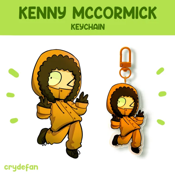 [SP] Kenny McCormick Charm Keychain
