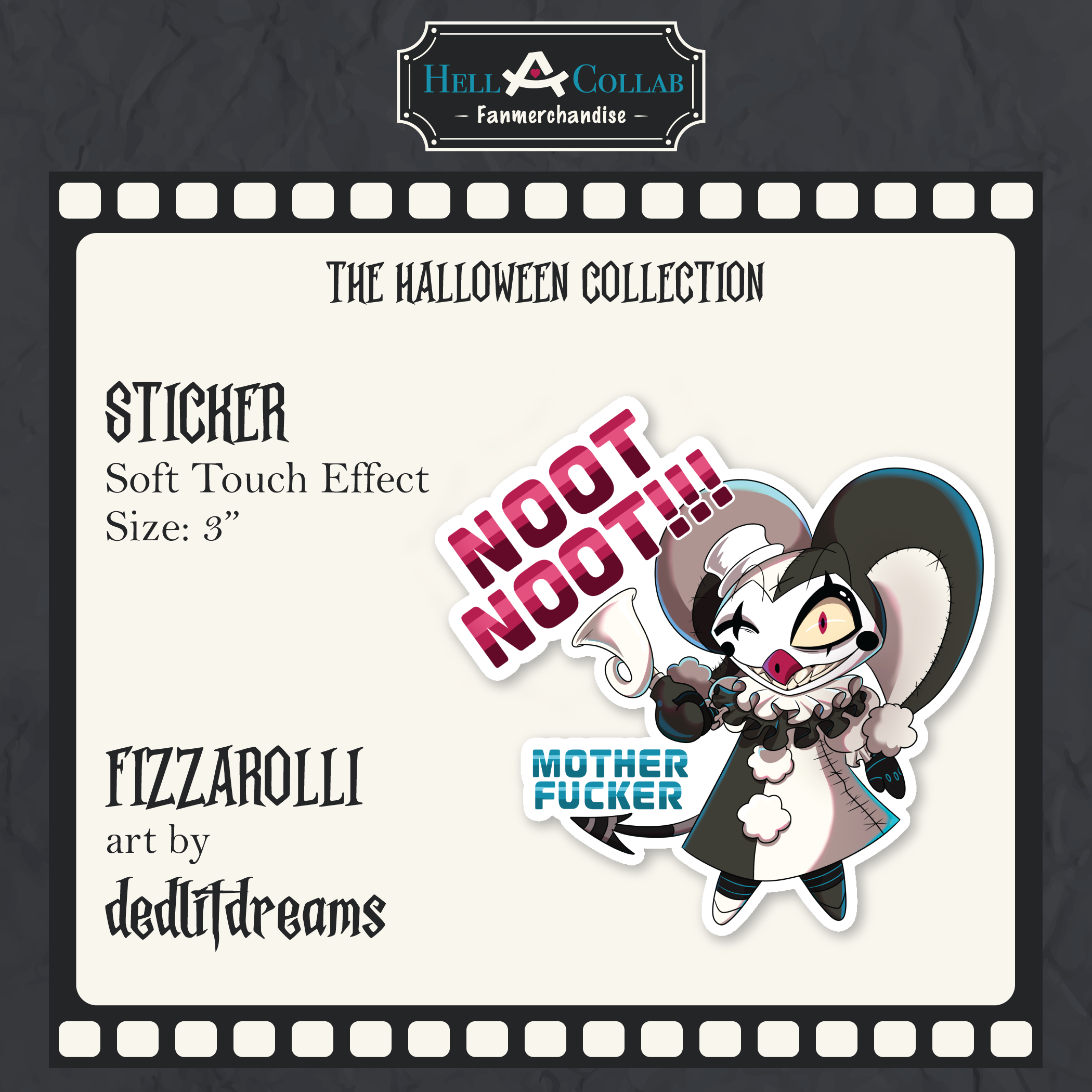 Fizzarolli | Sticker || Halloween Hell-a-Collab