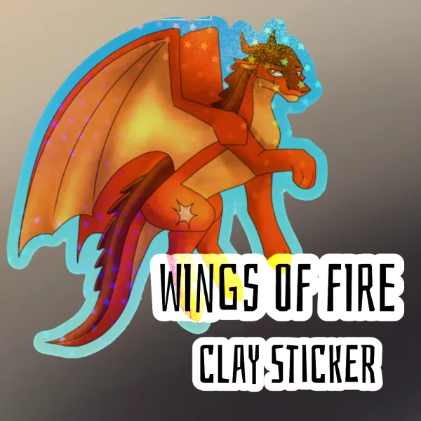 Wings of Fire Clay Stickers