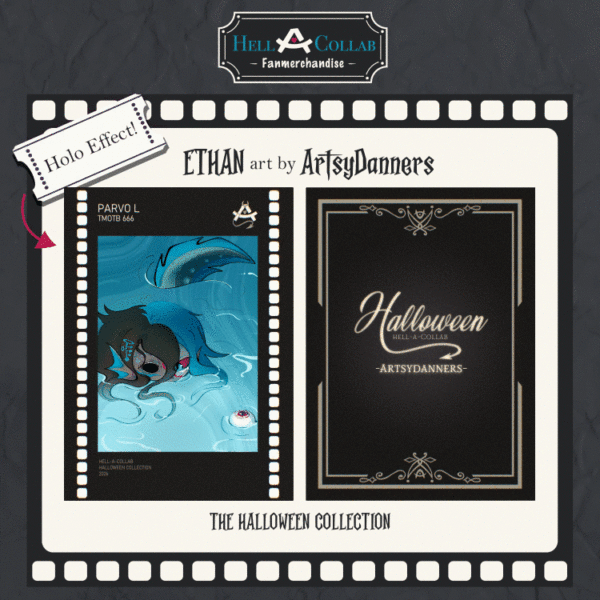 Ethan — Holographic Photocard – Hellacollab Halloween Collection