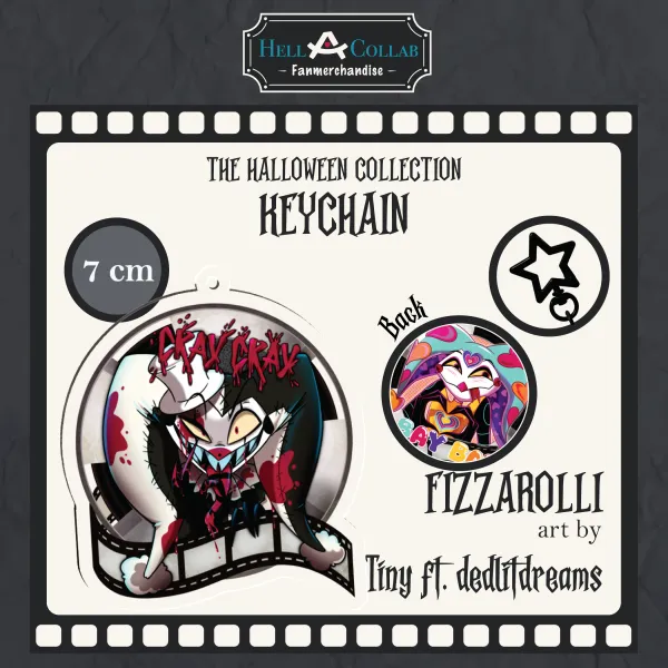 Fizzarolli | Keychain || Halloween Hell-a-Collab