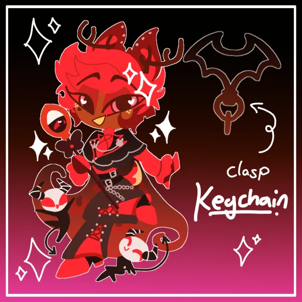 Hazbin Hotel | Alastor Halloween Keychain